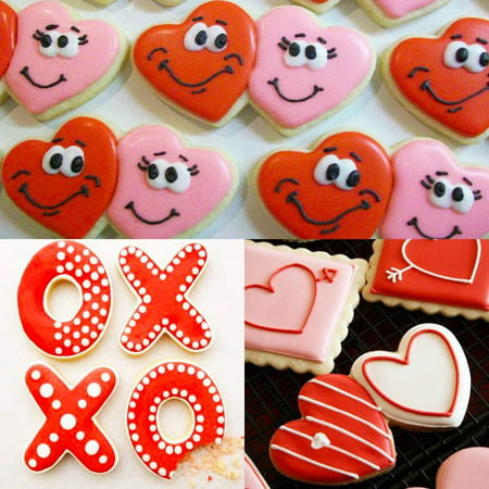 Valentine Twin Heart cookie cutter